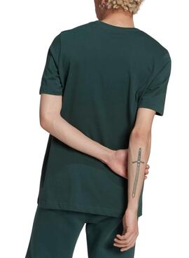 Camiseta Adidas Loungewear Adicolor Hombre Verde