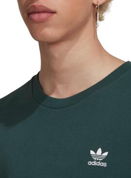 Camiseta Adidas Loungewear Adicolor Hombre Verde