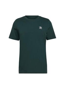 Camiseta Adidas Loungewear Adicolor Hombre Verde