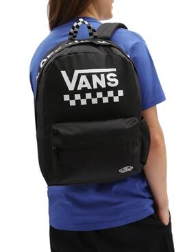 Mochila Vans Street Sport Realm Hombre Mujer Negra