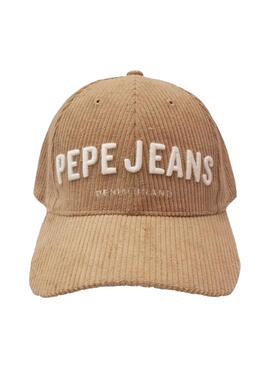 Gorra Pepe Jeans Sila Logo Para Mujer Camel