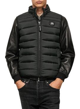 Chaleco Pepe Jeans Acolchado Jack Hombre Negro