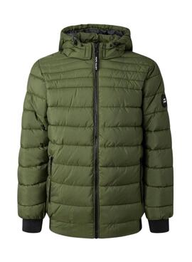 Chaqueta Pepe Jeans Acolchada James Hombre Verde