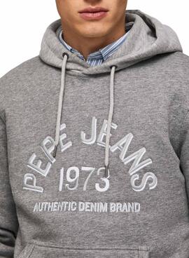 Sudadera Pepe Jeans 1973 Param para Hombre Gris