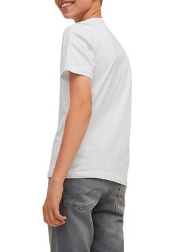 Camiseta Jack And Jones Logan para Niño Blanca