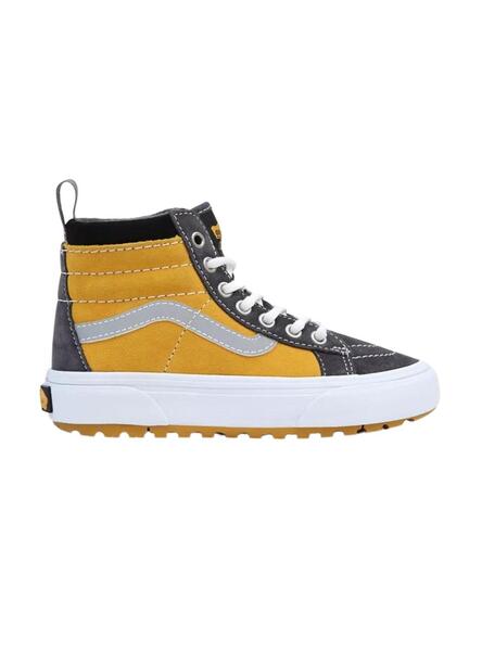 monitor Telégrafo inestable Zapatillas Vans Sk8 Hi para Niño y Niña Amarillas