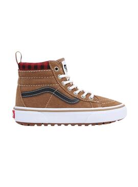 Zapatillas Vans Sk8 Hi para Niño y Niña Camel