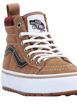 Zapatillas Vans Sk8 Hi para Niño y Niña Camel