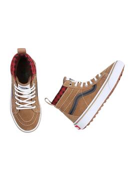 Zapatillas Vans Sk8 Hi para Niño y Niña Camel