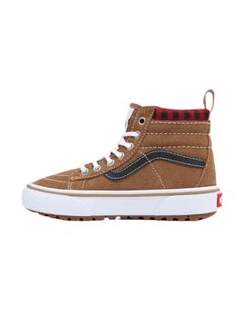 Zapatillas Vans Sk8 Hi para Niño y Niña Camel