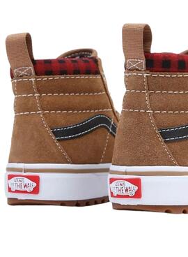 Zapatillas Vans Sk8 Hi para Niño y Niña Camel