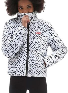 Chaqueta Vans Acolchada Foundry para Niña Blanca
