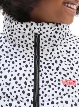 Chaqueta Vans Acolchada Foundry para Niña Blanca