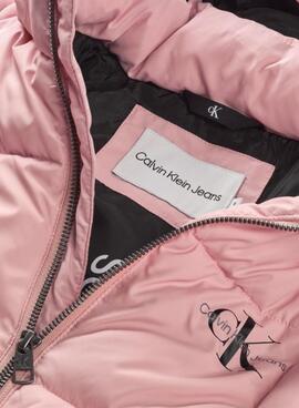 Chaqueta Calvin Klein Quilted para Niña Rosa