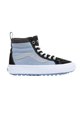 Zapatillas Vans Sk8 Hi Altas para Mini Azul