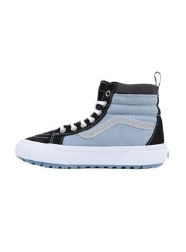 Zapatillas Vans Sk8 Hi Altas para Mini Azul