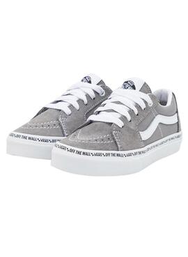 Zapatillas Vans SK8-Low para Niña y Niño Gris 