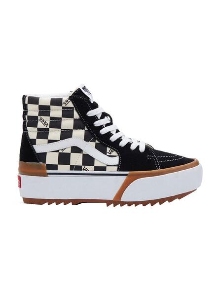 Zapatillas SK8-Hi Negro Y Blanco Mujer