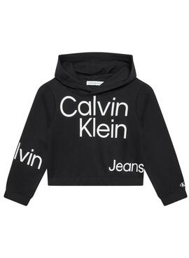 Chándal Calvin Klein Bold Para Niña Negro 