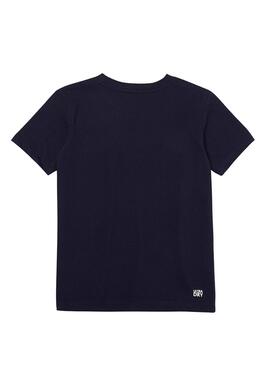 Camiseta Lacoste Sport Cocodrilo para Niño Negro