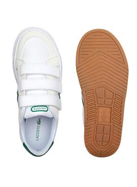 Zapatillas Lacoste L001 para Niña y Niño Blanca