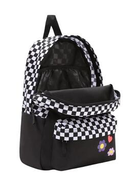 Mochila Vans Smile para Niña Negra