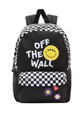 Mochila Vans Smile para Niña Negra