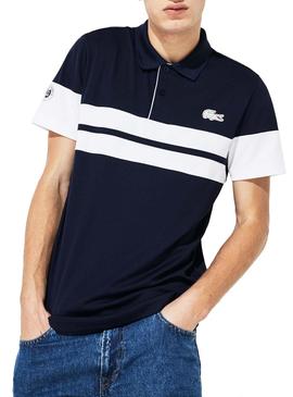 Polo Lacoste Sport French Open Azul Hombre