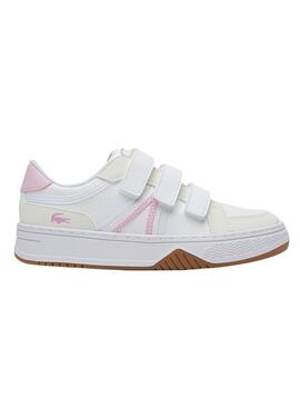 Zapatillas Lacoste L001 Velcro para Mini Blanca