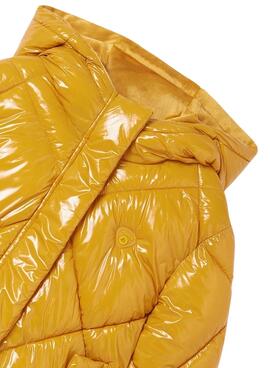 Chaquetón Mayoral Acolchado Rombos Niña Amarillo