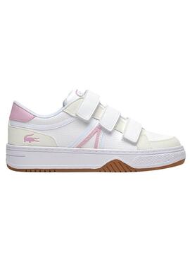 Zapatillas Lacoste L001 Court para Niña Blanca