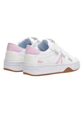 Zapatillas Lacoste L001 Court para Niña Blanca