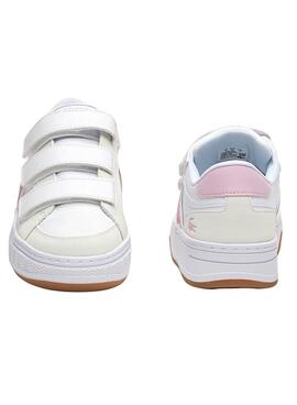 Zapatillas Lacoste L001 Court para Niña Blanca