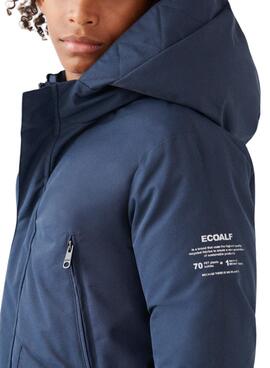 Chaqueta Ecoalf Ice Impermeable para Niño Marina