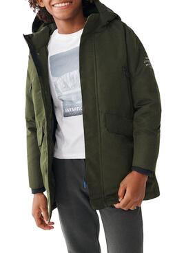 Chaqueta Ecoalf Ice Impermeable para Niño Verde