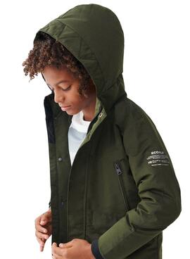 Chaqueta Ecoalf Ice Impermeable para Niño Verde
