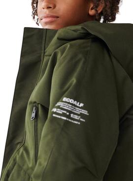 Chaqueta Ecoalf Ice Impermeable para Niño Verde