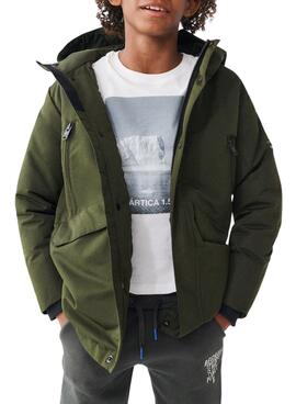 Chaqueta Ecoalf Ice Impermeable para Niño Verde