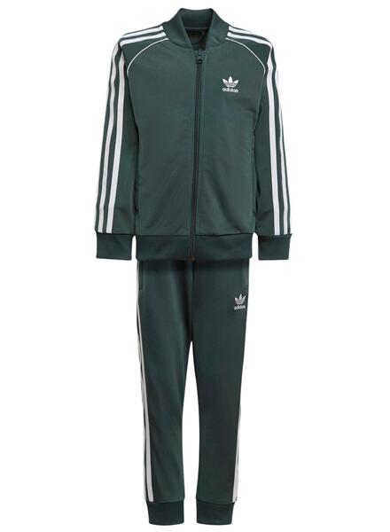 Conjunto Adidas Adicolor para Niña Verde