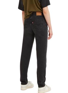 Pantalón Vaquero Levis 80 Mom para Mujer Negro