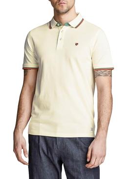 Polo Jack and Jones Paulos Beige Hombre