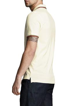 Polo Jack and Jones Paulos Beige Hombre