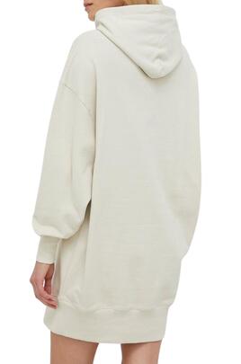 Sudadera Calvin Klein Vestido para Mujer Beige