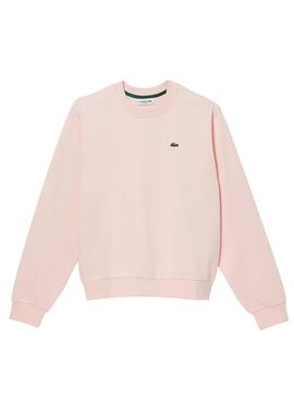 Sudadera Lacoste Clásica para Mujer Rosa