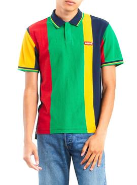 Polo Levis Stripes Multi Hombre
