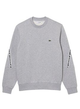 Sudadera Lacoste Classic Fit para Mujer Gris