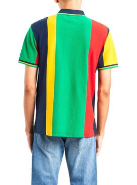 Polo Levis Stripes Multi Hombre