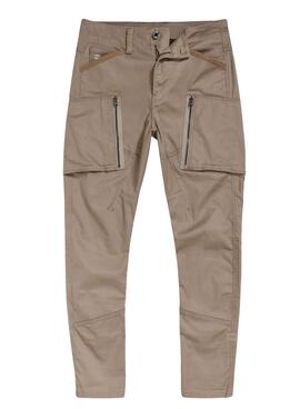 Pantalón G-Star Cargo Zip Pocket Hombre Tostado