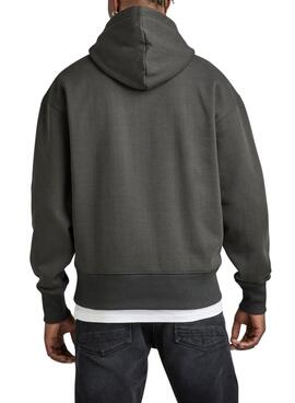 Sudadera G-Star Vulcanic Raw para Hombre Gris