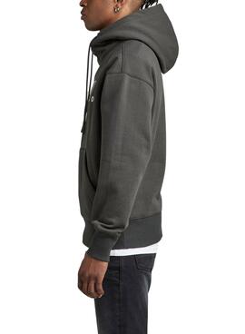 Sudadera G-Star Vulcanic Raw para Hombre Gris